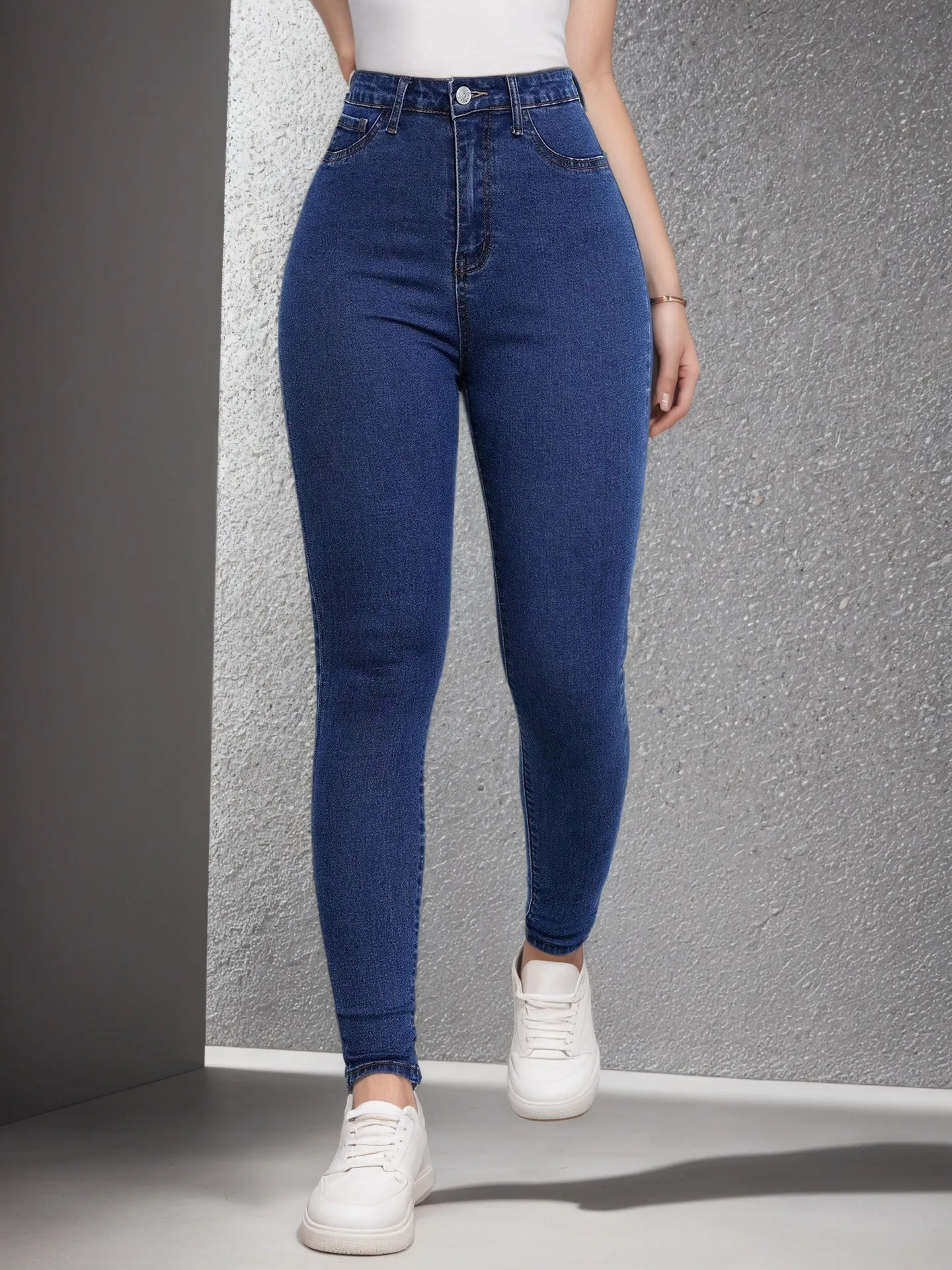 Summer Women's Clothing Slim Fit Stretch Denim Jeans For Woman High Waist Pencil Pants Cotton Fabric Sweet Casual Everyday Look
Summer Women's Clothing Slim Fit Stretch Denim Jeans For Woman High Waist Pencil Pants Cotton Fabric Sweet Casual Everyday Look