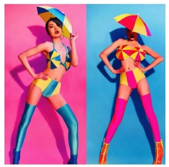 Fluorescent Color Umbrella Sexy Suit Sexy Umbrella Bodysuit Nightclub Dancer Festival Clothing Gogo Costume Rave Outfit
Fluorescent Color Umbrella Sexy Suit Sexy Umbrella Bodysuit Nightclub Dancer Festival Clothing Gogo Costume Rave Outfit