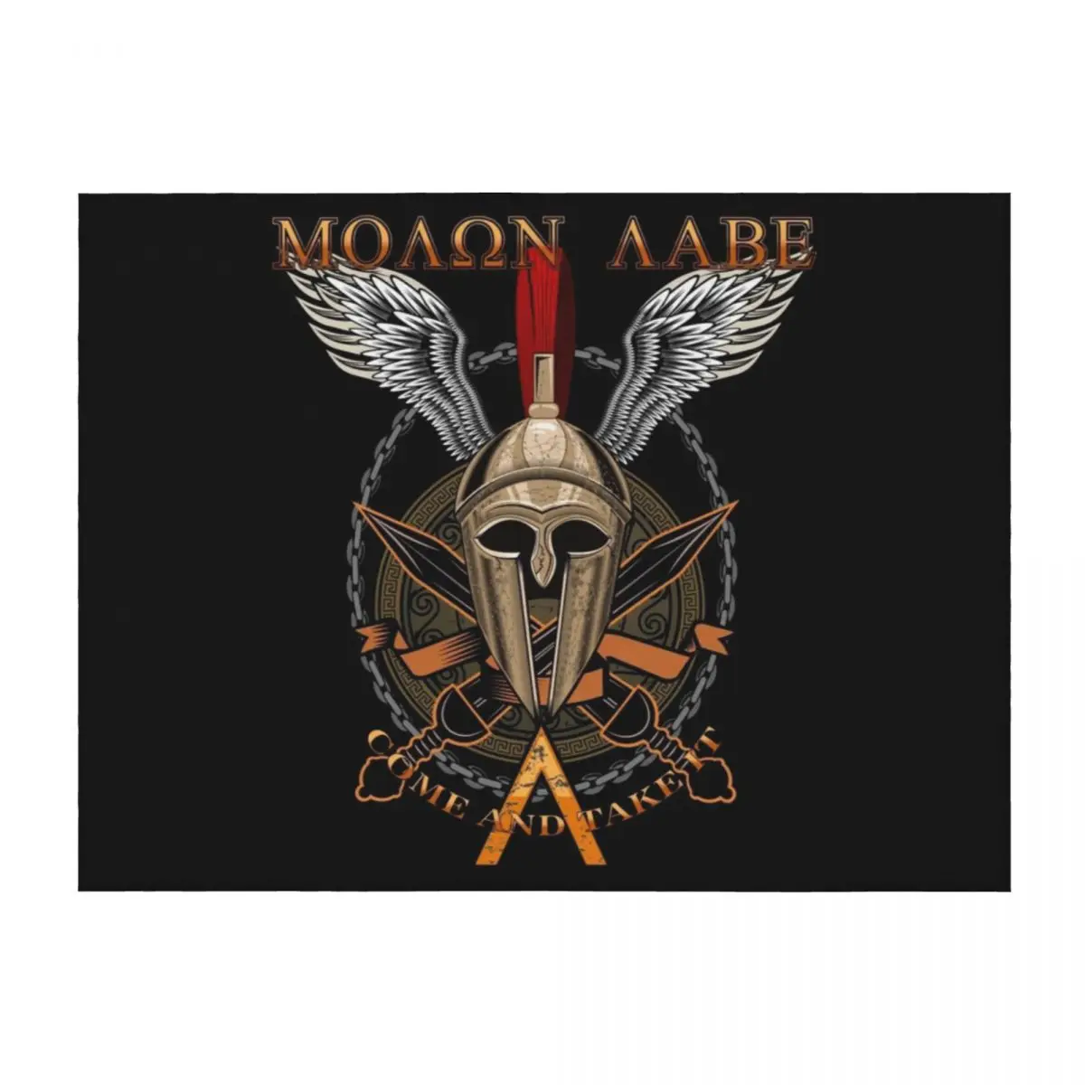 Molon Labe Come And Take It Throw Blanket Soft Thins Warm For Decorative Sofa Blankets
Molon Labe Come And Take It Throw Blanket Soft Thins Warm For Decorative Sofa Blankets