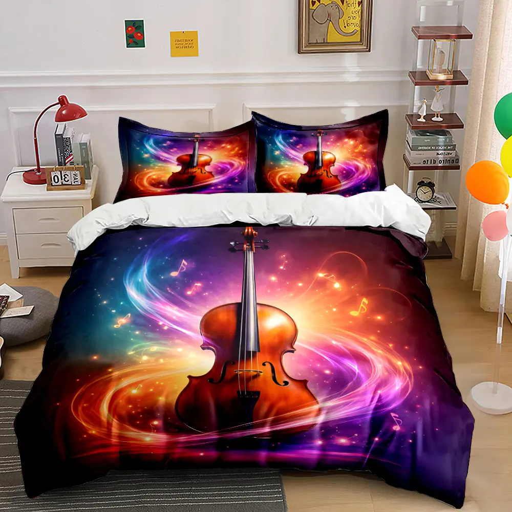 Elegant cello with colorful light effects Print Bedding Set 1 Duvet Cover 2 Pillowcases for Adult and Children Luxury Gift
Elegant cello with colorful light effects Print Bedding Set 1 Duvet Cover 2 Pillowcases for Adult and Children Luxury Gift