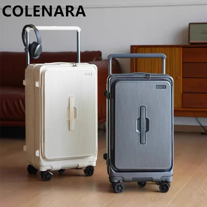 COLENARA 20 Inch Cabin Carry With You Suitcase 28 Inch Large Capacity Trolley Case ABS+PC Password Box Universal Wheel Luggage
COLENARA 20 Inch Cabin Carry With You Suitcase 28 Inch Large Capacity Trolley Case ABS+PC Password Box Universal Wheel Luggage