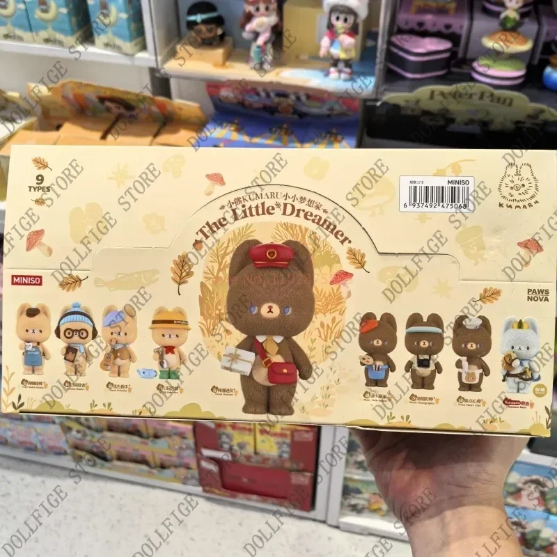 Kawaii Miniso Kumaru слепая коробка, серия «Маленький мечтатель», мультяшный медведь, модные периферийные фигурки аниме, подарки на день рождения для детей
Kawaii Miniso Kumaru слепая коробка, серия «Маленький мечтатель», мультяшный медведь, модные периферийные фигурки аниме, подарки на день рождения для детей