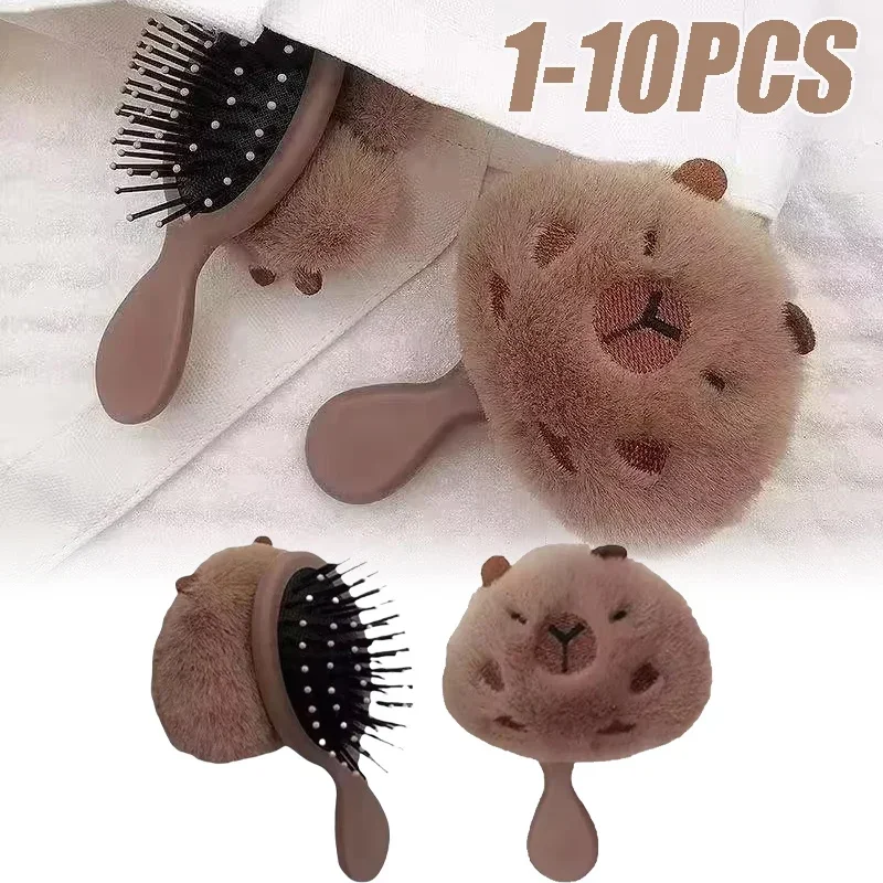 1-10PCS Portable Capybara Air Cushion Comb Compact Anti Static Fluffy Massage Comb Anti Knotting Flexible Airbag Comb Student
1-10PCS Portable Capybara Air Cushion Comb Compact Anti Static Fluffy Massage Comb Anti Knotting Flexible Airbag Comb Student