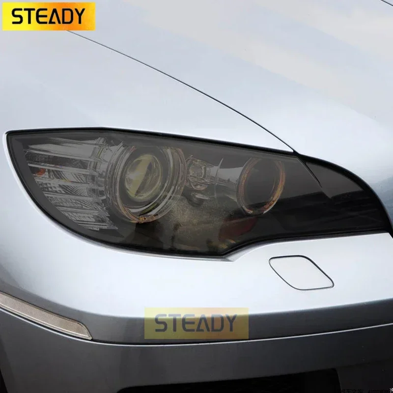 2 Pcs Car Headlight Protective Film Headlamp Transparent Black TPU Sticker For BMW X6 E71 F16 M F86 G06 2020 Accessories
2 Pcs Car Headlight Protective Film Headlamp Transparent Black TPU Sticker For BMW X6 E71 F16 M F86 G06 2020 Accessories