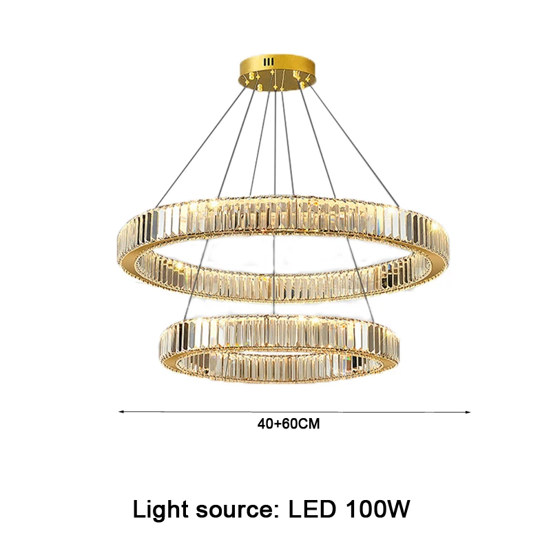Modern Luxury LED Crystal Pendant Lights Living Dining Room Lighting Lustre Decor Ceiling Chandelier Lamp Indoor Lights Fixture
Modern Luxury LED Crystal Pendant Lights Living Dining Room Lighting Lustre Decor Ceiling Chandelier Lamp Indoor Lights Fixture
