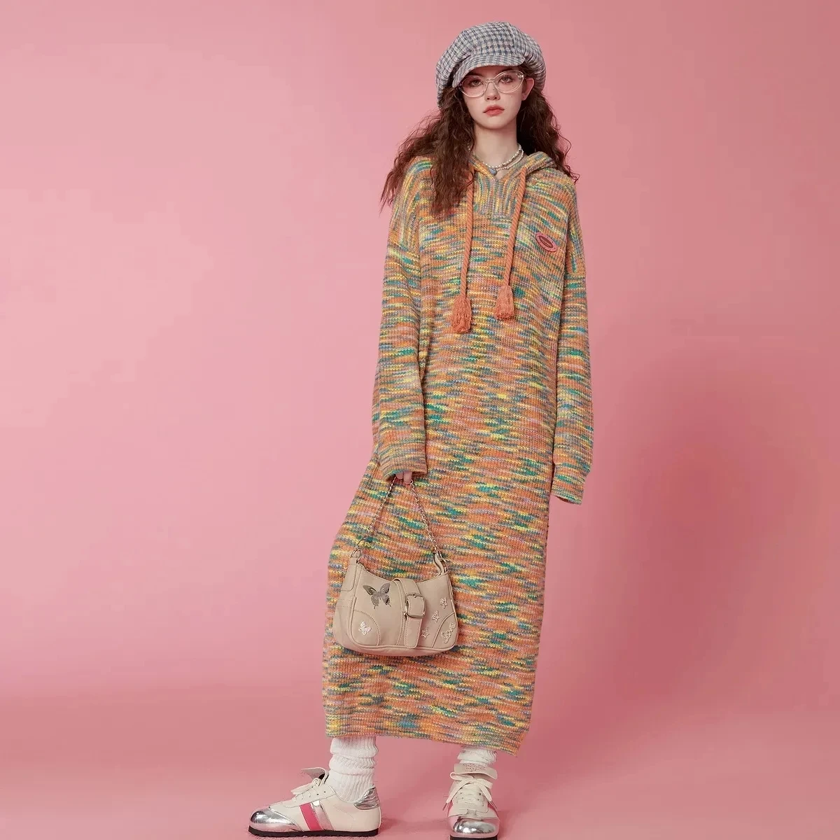 2024 New, Casual Knitted Dress, For Women's Clothing, Fashion Autumn Winter Hooded Long Sweater Dress ,Female Jersey Dresses ,43
2024 New, Casual Knitted Dress, For Women's Clothing, Fashion Autumn Winter Hooded Long Sweater Dress ,Female Jersey Dresses ,43