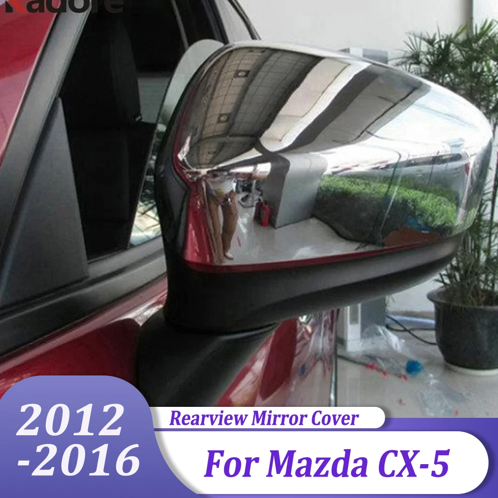 Chrome Side Door Mirror Cover Trim Rearview Mirrors Cap Molding Car Exterior Accessories For Mazda CX-5 CX5 2012-2016
Chrome Side Door Mirror Cover Trim Rearview Mirrors Cap Molding Car Exterior Accessories For Mazda CX-5 CX5 2012-2016