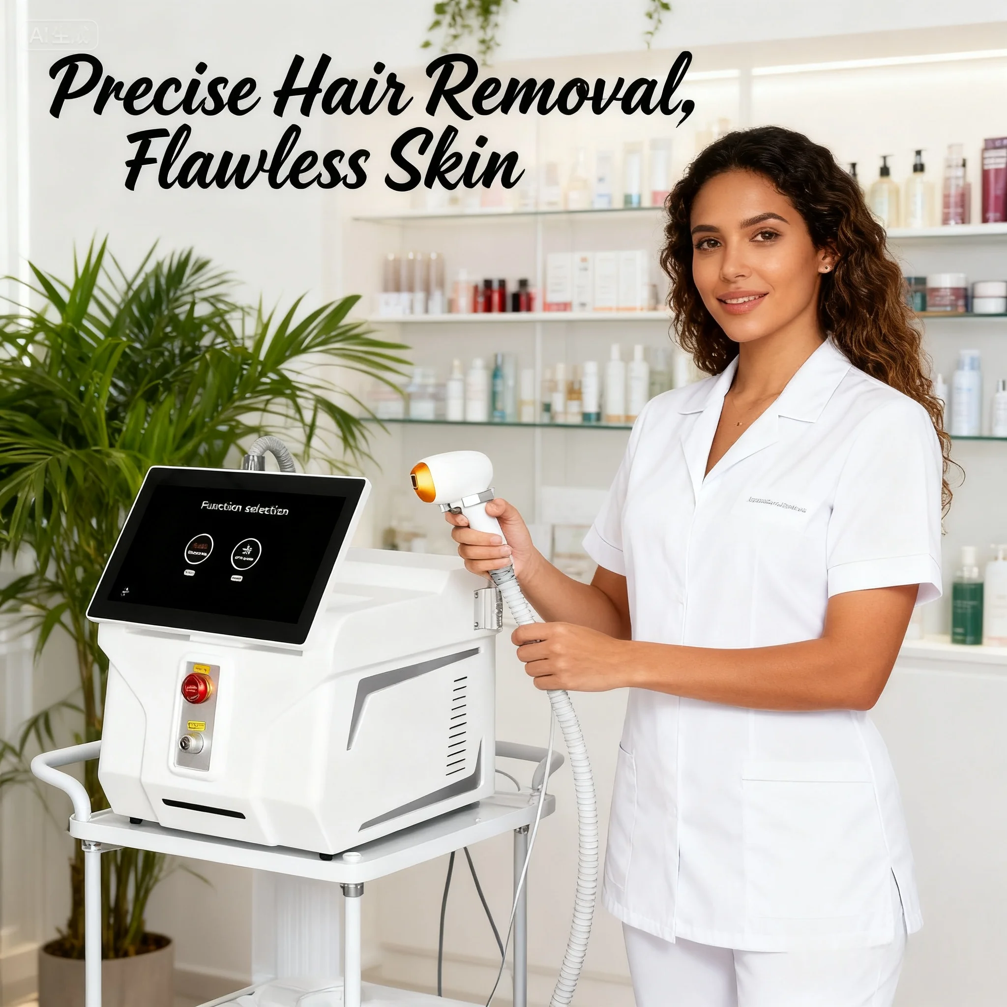 Диодный лазер без химикатов, 3000 Вт, пикосекундная эпиляция 2 в 1, машина для удаления волос для салона, подходит для всех тонов кожи 001
Диодный лазер без химикатов, 3000 Вт, пикосекундная эпиляция 2 в 1, машина для удаления волос для салона, подходит для всех тонов кожи 001