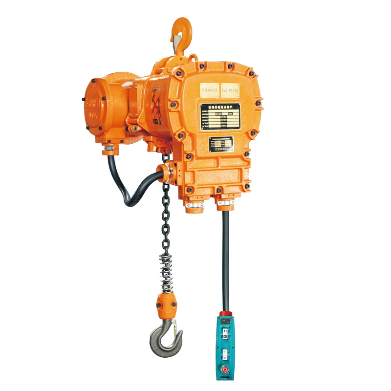 Explosion-proof chain electric hoist special mining spark-free crane 1 ton 2T 3 ton 5 ton hoist gas low altitude IIBT Level 4
Explosion-proof chain electric hoist special mining spark-free crane 1 ton 2T 3 ton 5 ton hoist gas low altitude IIBT Level 4