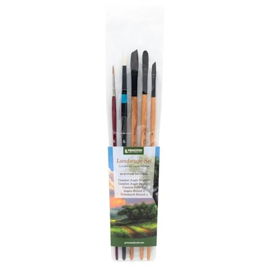 Princeton Landscape Layne Johnson Ambassador Brush Set - Set of 5
Princeton Landscape Layne Johnson Ambassador Brush Set - Set of 5
