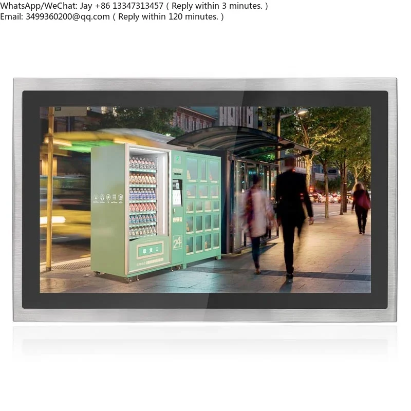 21.5 Inch Capacitive Touch Screen Industrial Grade Stainless Steel 304 1000 Nits Lcd Monitor with Light Sensor
21.5 Inch Capacitive Touch Screen Industrial Grade Stainless Steel 304 1000 Nits Lcd Monitor with Light Sensor