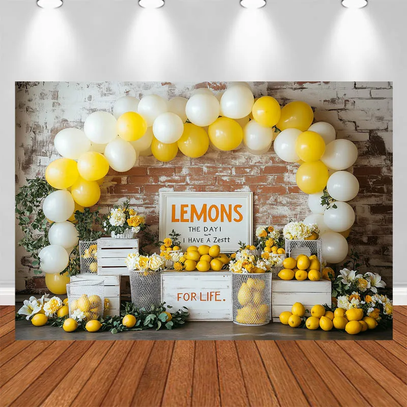 LS Photography Background Lemon White Yellow Balloon Wooden Box Decor Birthday Cake Smash Kids Portrait Photo Backdrop Studio
LS Photography Background Lemon White Yellow Balloon Wooden Box Decor Birthday Cake Smash Kids Portrait Photo Backdrop Studio