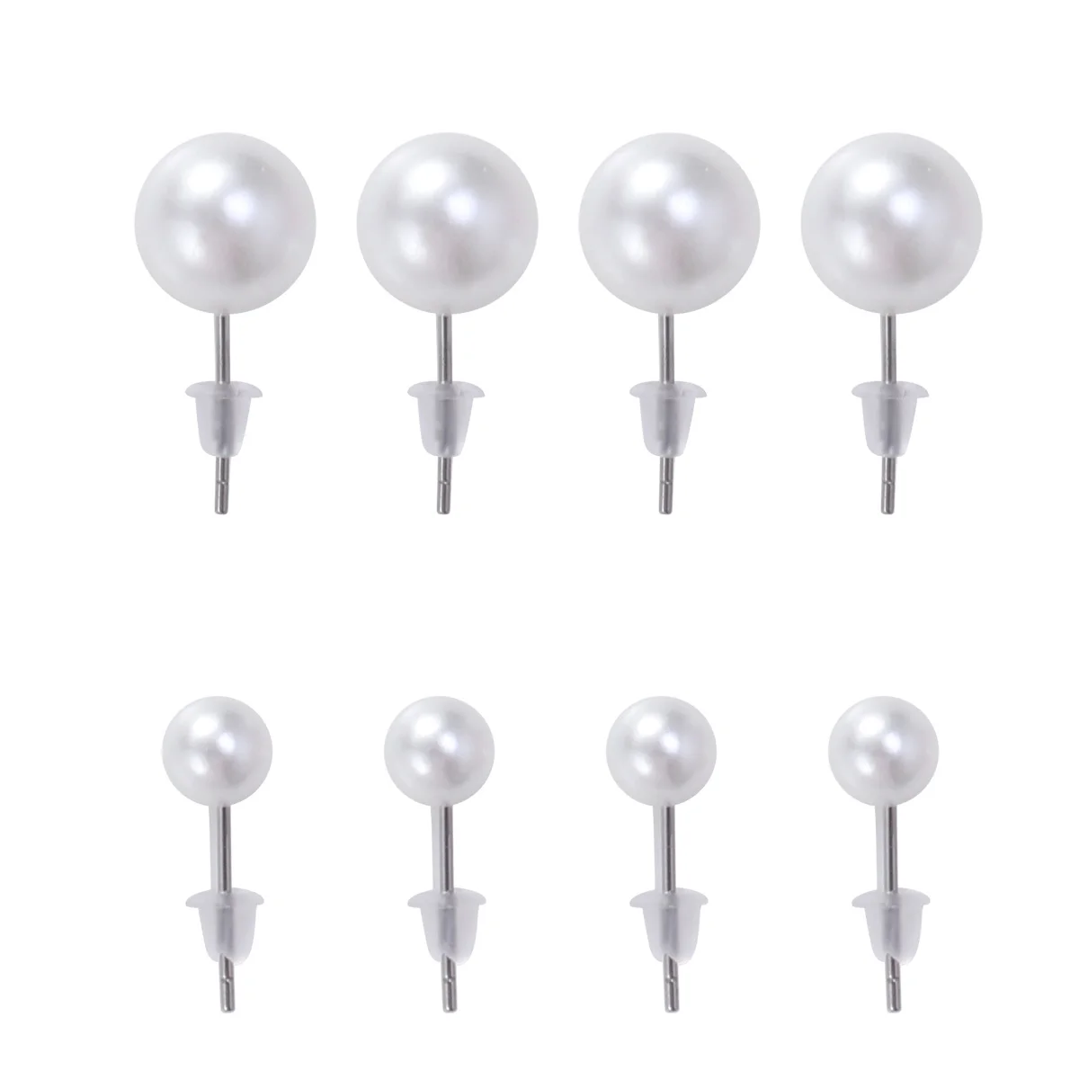 Pearl Stud Earrings Hypoallergenic Steel White Color Jewelry Women Accessories Gift Set Sensitive Ears Trendy Hoop
Pearl Stud Earrings Hypoallergenic Steel White Color Jewelry Women Accessories Gift Set Sensitive Ears Trendy Hoop