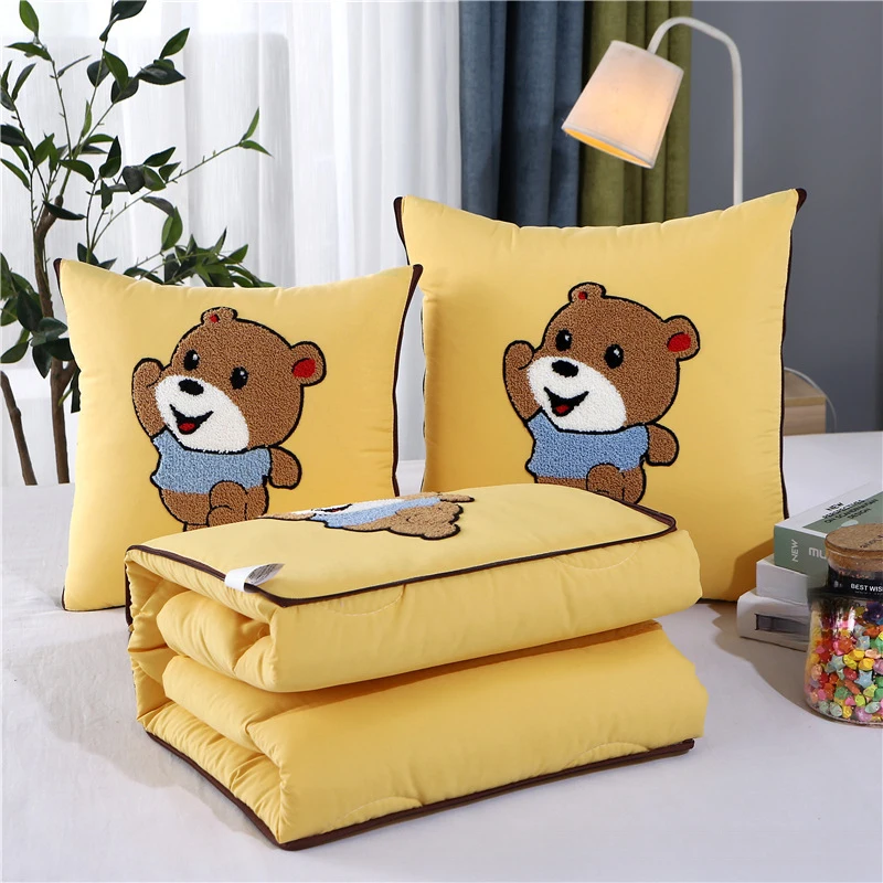 Cartoon 2-in-1 Pillow Blanket, Thickened Multifunctional Car Cushion, Foldable Office Nap Pillow, Auto Backrest Waist Pad, Warm
Cartoon 2-in-1 Pillow Blanket, Thickened Multifunctional Car Cushion, Foldable Office Nap Pillow, Auto Backrest Waist Pad, Warm