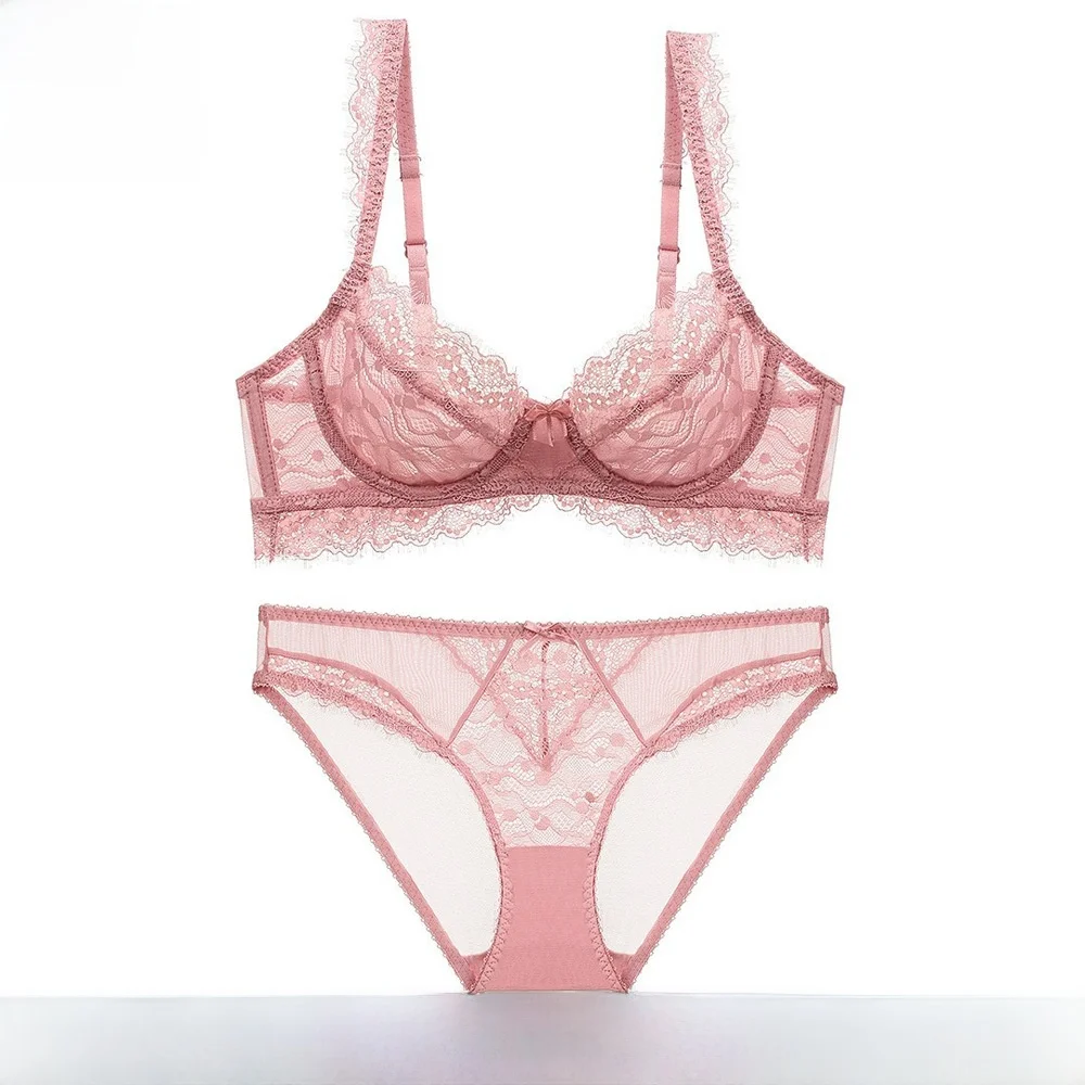 Sexy Lace Bra Set Women's Ultra-Thin plus Size Underwear Chest Shaping Anti-Sagging Bandage Design Breathable Nylon Fabric
Sexy Lace Bra Set Women's Ultra-Thin plus Size Underwear Chest Shaping Anti-Sagging Bandage Design Breathable Nylon Fabric
