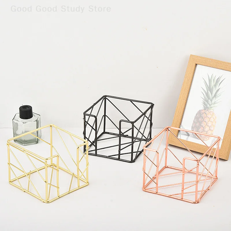 Sticky Note Holder Dispenser Notepad Holder Desk Storage Box Creative Hollow Out Pattern Sticky Notes Box Office Supplies
Sticky Note Holder Dispenser Notepad Holder Desk Storage Box Creative Hollow Out Pattern Sticky Notes Box Office Supplies