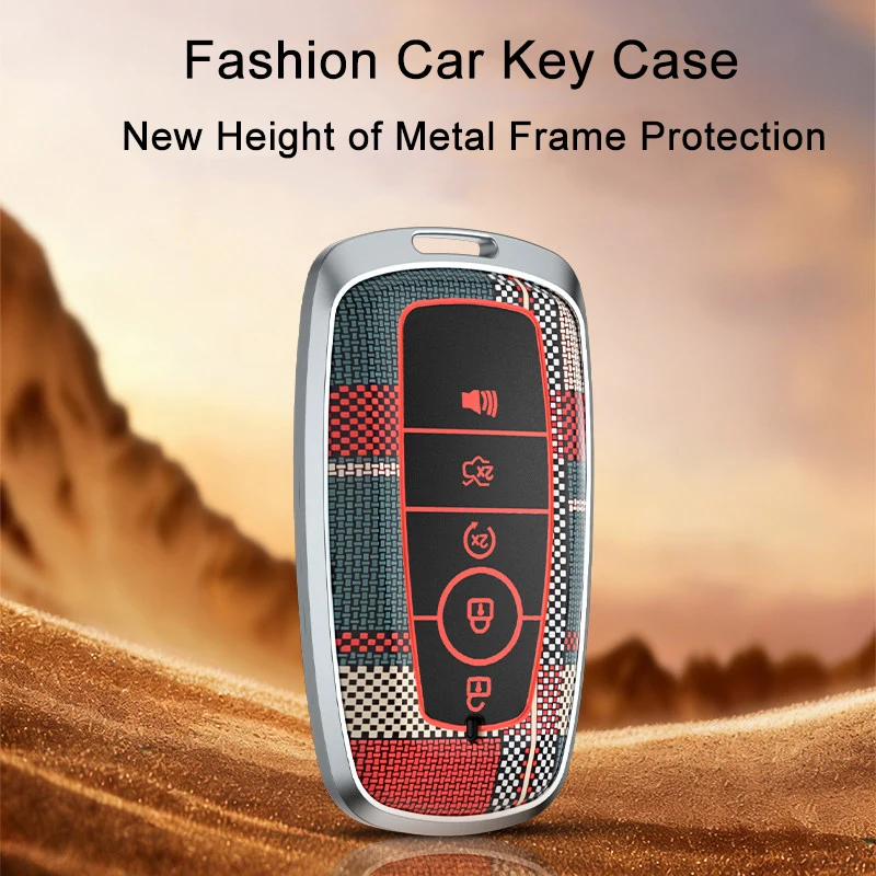 Zinc Alloy Fashion for Ford Explorer Mustang Fusion Escape F150 F250 F350 F450 F550 4 Button Remote Smart Car Key Case Cover Fob
Zinc Alloy Fashion for Ford Explorer Mustang Fusion Escape F150 F250 F350 F450 F550 4 Button Remote Smart Car Key Case Cover Fob