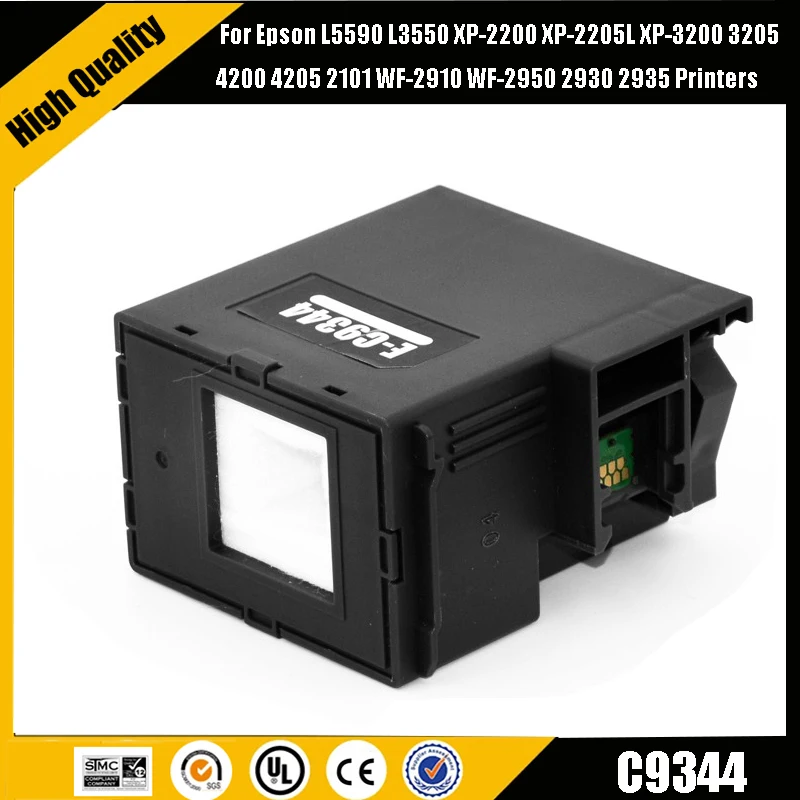 C9344 Резервуар для коробки обслуживания для принтеров Epson L5590 L3550 XP-2200 XP-2205L XP-3200 3205 4200 4205 2101 WF-2910 WF-2950 2930 2935
C9344 Резервуар для коробки обслуживания для принтеров Epson L5590 L3550 XP-2200 XP-2205L XP-3200 3205 4200 4205 2101 WF-2910 WF-2950 2930 2935