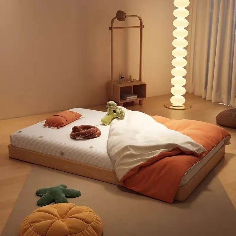 Montessori Floor Oak Floor Bedside Single Bed Tatami Bedroom Baby Baby Solid Wood Children's Bed
Montessori Floor Oak Floor Bedside Single Bed Tatami Bedroom Baby Baby Solid Wood Children's Bed