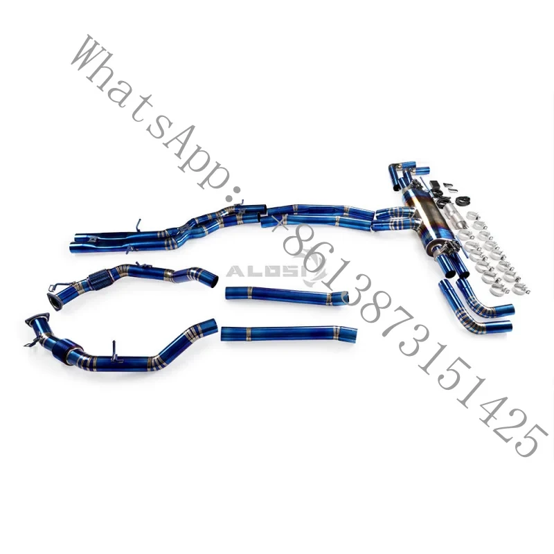Suitable Alloy Exhaust URUS 4.0T 2019-2023 Front Grille Back Full Exhaust System Exhaust Downpipe
Suitable Alloy Exhaust URUS 4.0T 2019-2023 Front Grille Back Full Exhaust System Exhaust Downpipe