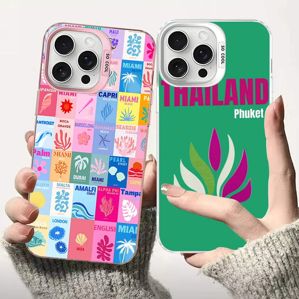 Bali Ibiza Capri Bondi Palm Phone Case For IPhone 16 15 14 13 12 11 Pro Max X XR XSMAX 8 7 Plus Matte Shockproof Back Cover
Bali Ibiza Capri Bondi Palm Phone Case For IPhone 16 15 14 13 12 11 Pro Max X XR XSMAX 8 7 Plus Matte Shockproof Back Cover