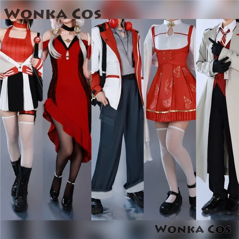Pizzahut Collab Changli XiangLiYao Cosplay Rover Jinhsi Costume Women Men Game Wuthering Waves Cosplay Halloween Roleplay Suit
Pizzahut Collab Changli XiangLiYao Cosplay Rover Jinhsi Costume Women Men Game Wuthering Waves Cosplay Halloween Roleplay Suit