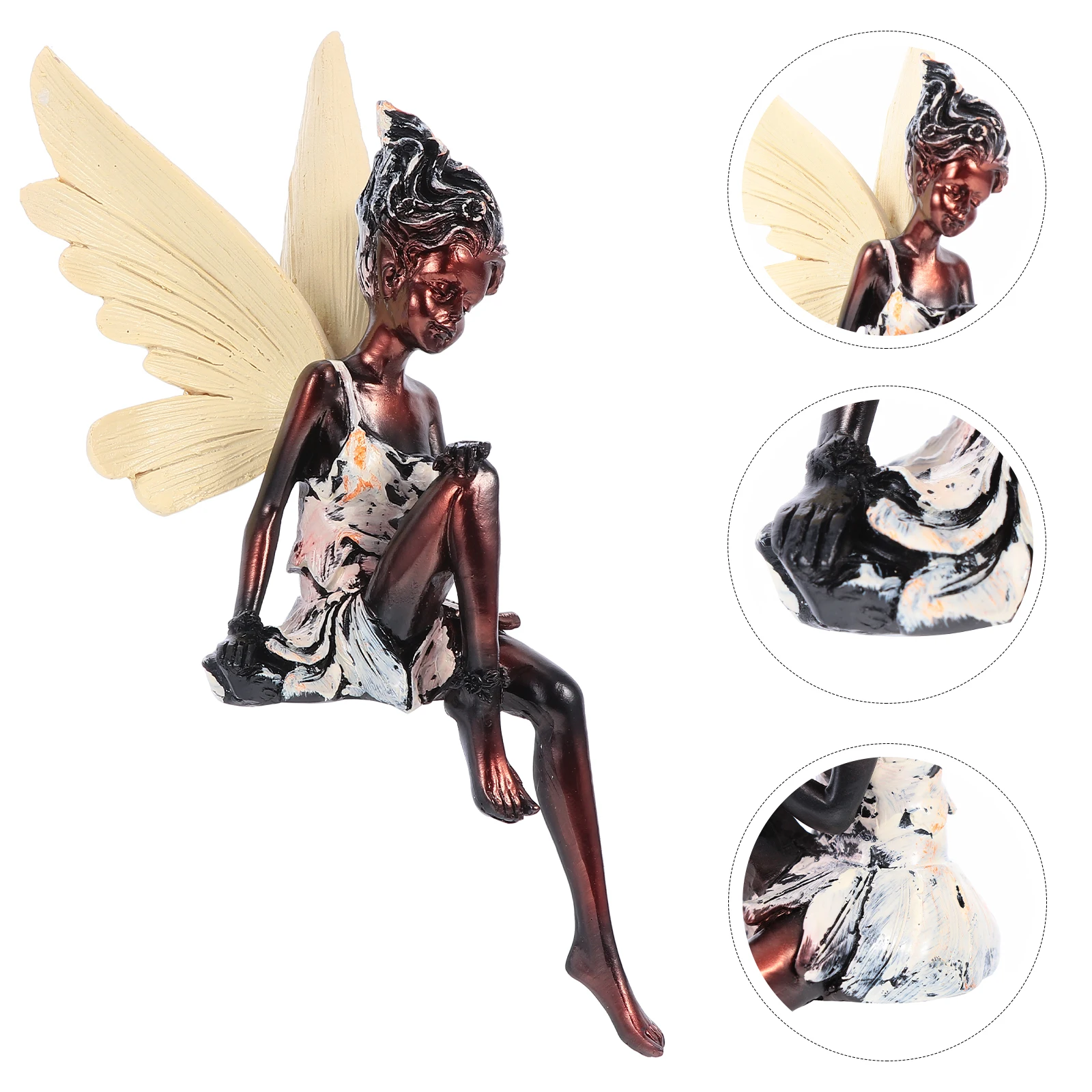 Home Decor Resin Fairy Statue Angel Ornament Toy Desktop Decoration Craft Garden Adornment Table Office
Home Decor Resin Fairy Statue Angel Ornament Toy Desktop Decoration Craft Garden Adornment Table Office