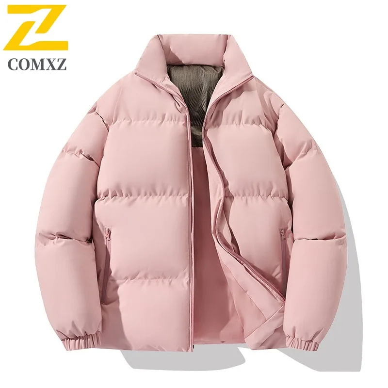 COMXZ Мужская хлопковая куртка, повседневная куртка с воротником-стойкой, уличная дорожная морозостойкая парка, однотонный дизайн, уличное теплое зимнее пальто
COMXZ Мужская хлопковая куртка, повседневная куртка с воротником-стойкой, уличная дорожная морозостойкая парка, однотонный дизайн, уличное теплое зимнее пальто