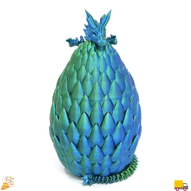 Яйцо дракона - яйцо-сюрприз с гибким жемчужным драконом, подарок с 3D-печатью. Для детей, друзей B, простая установка
Яйцо дракона - яйцо-сюрприз с гибким жемчужным драконом, подарок с 3D-печатью. Для детей, друзей B, простая установка