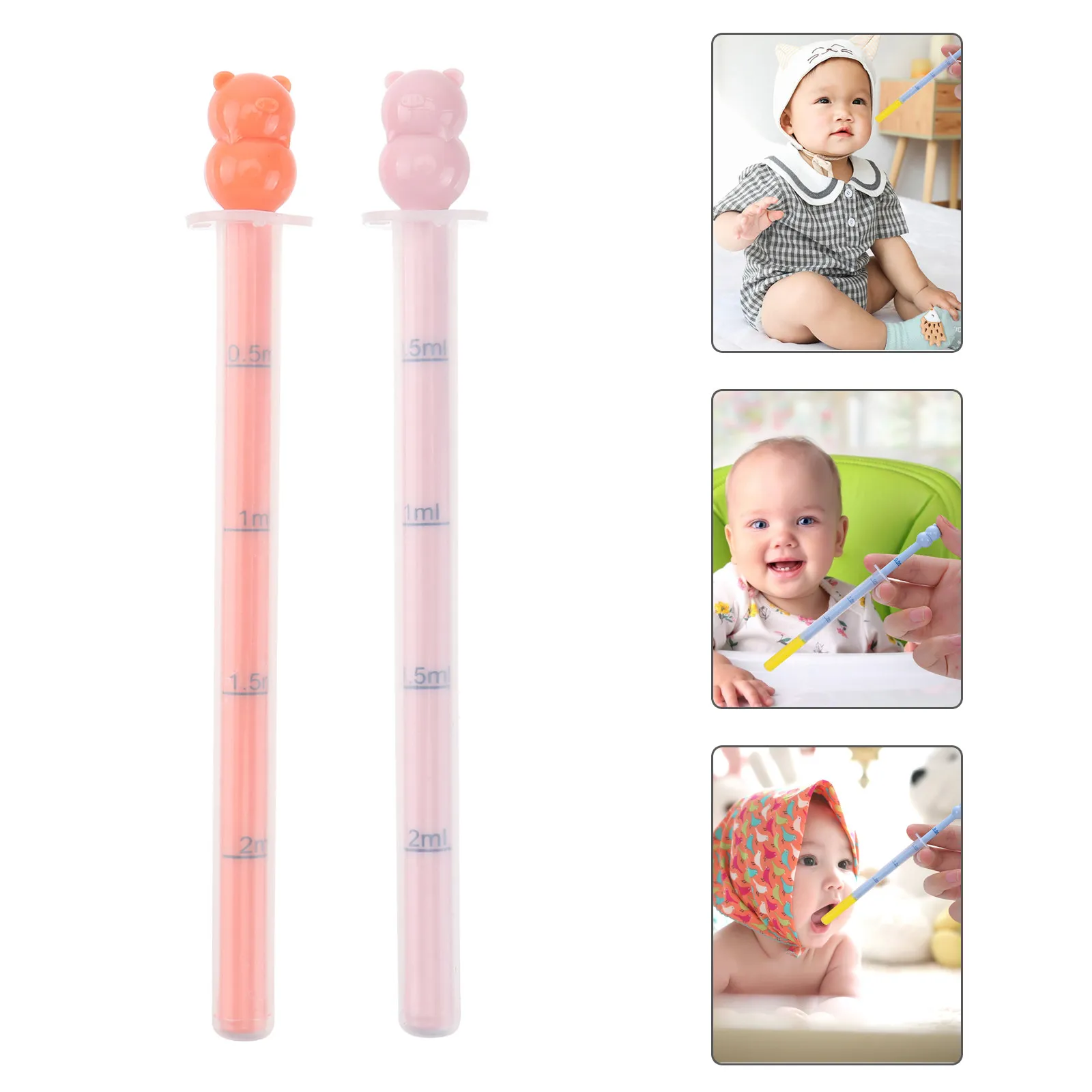 2Pcs Baby Medicines Feeder Quick Medication Administer Tool for Newborns and Infants Premium Pe ABS Material
2Pcs Baby Medicines Feeder Quick Medication Administer Tool for Newborns and Infants Premium Pe ABS Material