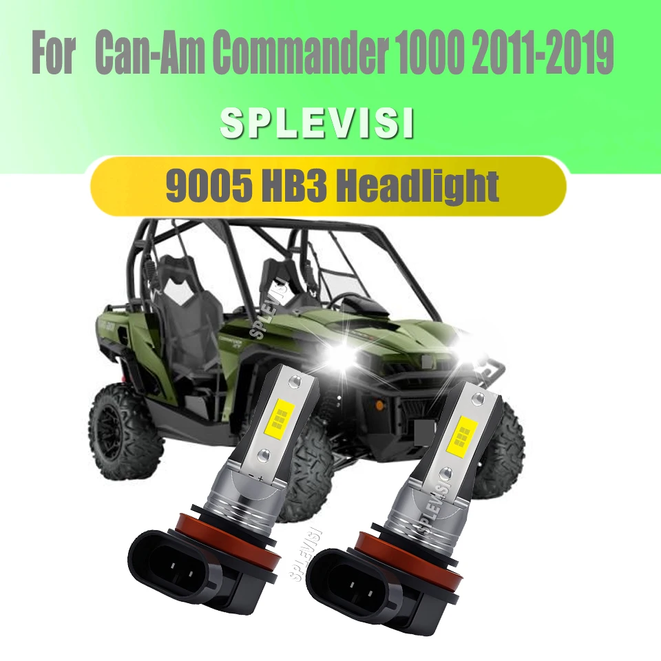 9005 HB3 Motorcycle Headlight Bulbs Xenon White 45W 4500LM For Can-Am Commander 1000 2011 2012 2013 2014 2015 2016 2017-2019
9005 HB3 Motorcycle Headlight Bulbs Xenon White 45W 4500LM For Can-Am Commander 1000 2011 2012 2013 2014 2015 2016 2017-2019