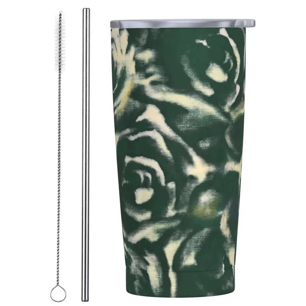 Floral Print Tumbler Green Roses Cold and Hot Water Bottle Heat Preservation Stainless Steel Thermal Mug Design Travel Car Mugs
Floral Print Tumbler Green Roses Cold and Hot Water Bottle Heat Preservation Stainless Steel Thermal Mug Design Travel Car Mugs