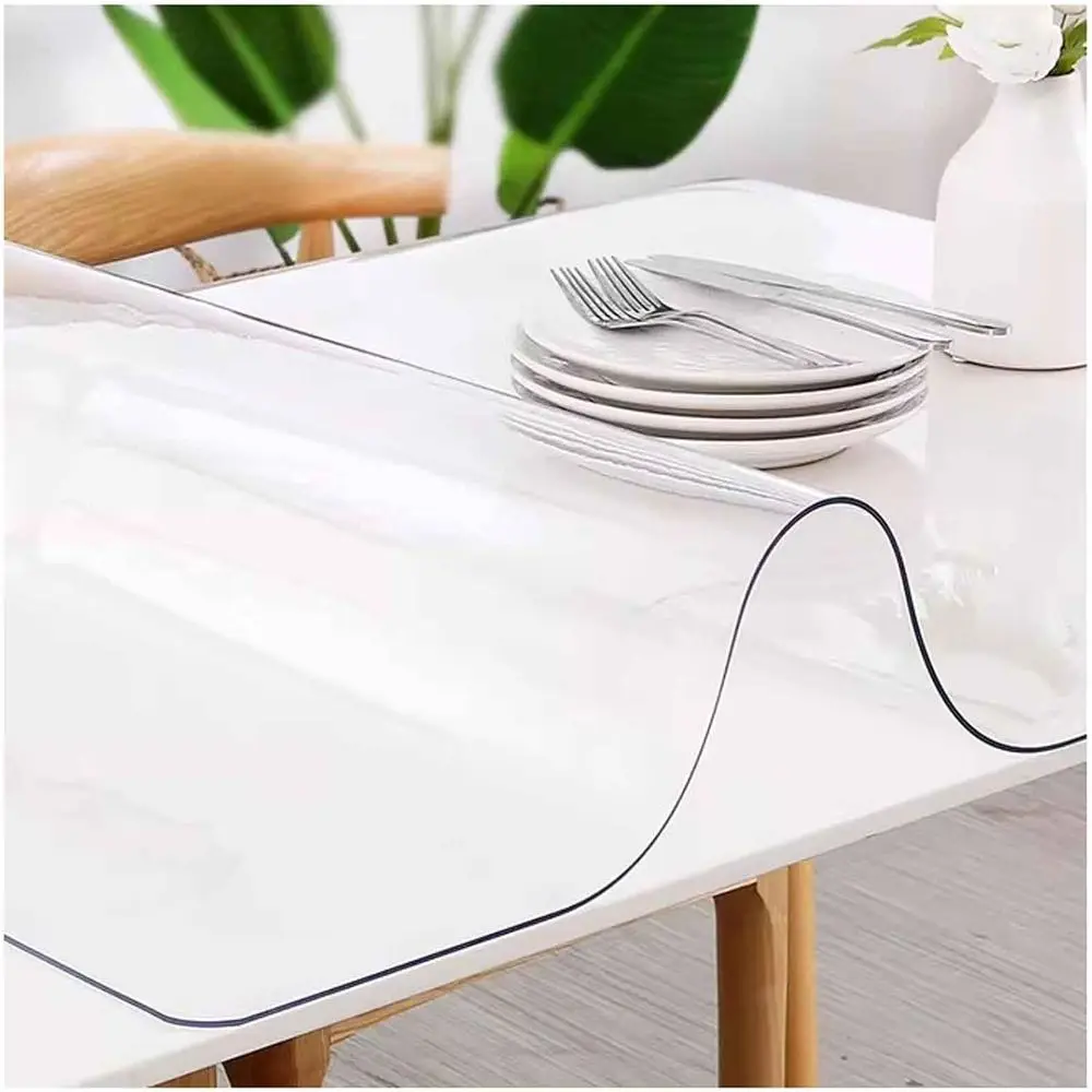 55x81 1.5mm Clear Plastic Table Cover - Waterproof PVC Desk Protector for Office, Art, and Kids' Activities | Furniture Protecti
55x81 1.5mm Clear Plastic Table Cover - Waterproof PVC Desk Protector for Office, Art, and Kids' Activities | Furniture Protecti