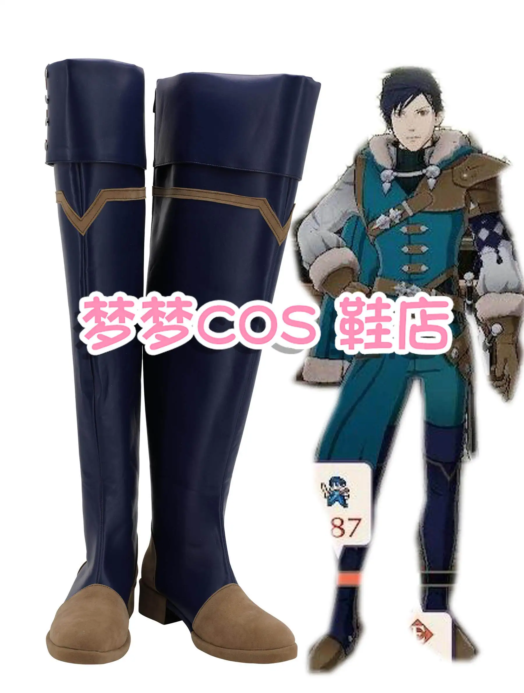 Fire Emblem: Three Houses Felix Cosplay Shoes Felix Boots Halloween Party Christmas Cosplay Felix Boots
Fire Emblem: Three Houses Felix Cosplay Shoes Felix Boots Halloween Party Christmas Cosplay Felix Boots