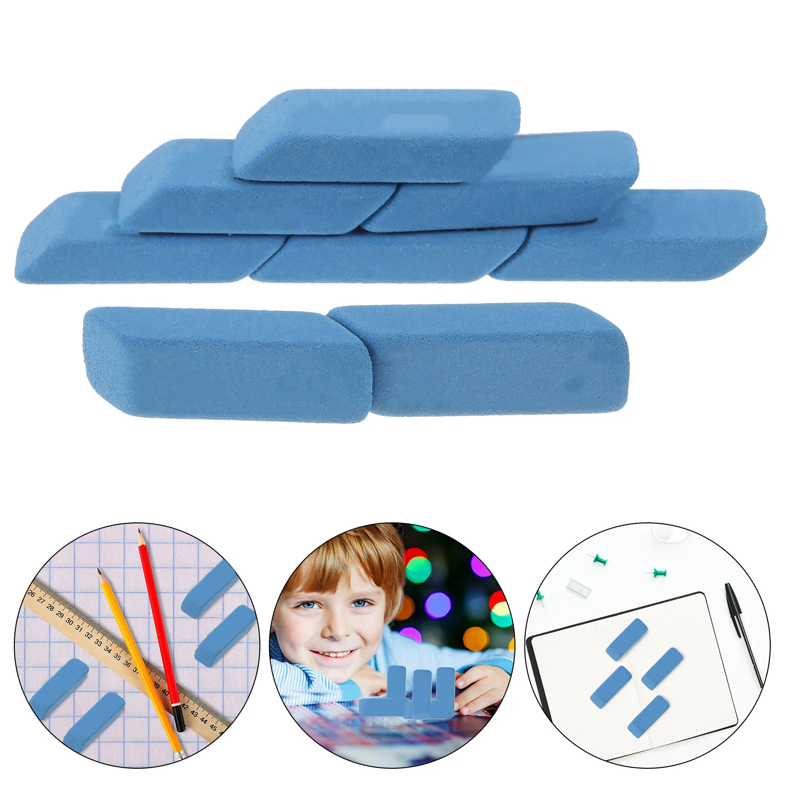 Набор из 8 многофункциональных ластиков для студентов: для очистки карандашей, рисования, школы и офиса
Набор из 8 многофункциональных ластиков для студентов: для очистки карандашей, рисования, школы и офиса