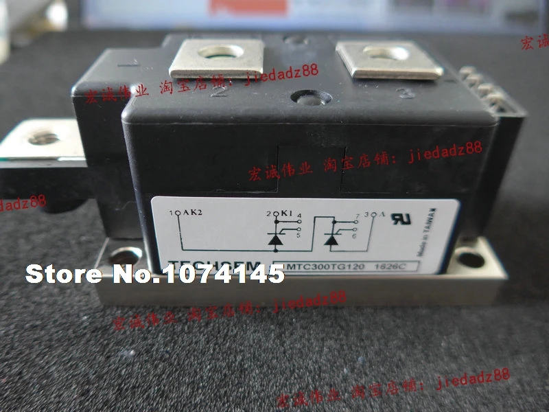 MTC300TG120 IGBT power module
MTC300TG120 IGBT power module