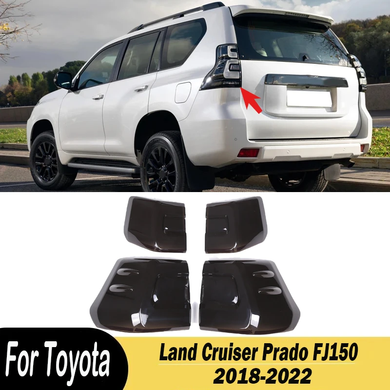 High Quality Smoked Black Rear Tail Lamp Shade Cover For Toyota Land Cruiser Prado FJ150 2018 2019 2020 2021 2022
High Quality Smoked Black Rear Tail Lamp Shade Cover For Toyota Land Cruiser Prado FJ150 2018 2019 2020 2021 2022
