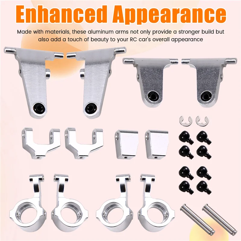 VO-For MX5 NXS RC Car Metal Steering Cup Upper Lower Swing Arm Set Shock Tower Bracket Body Post Upgrade Parts
VO-For MX5 NXS RC Car Metal Steering Cup Upper Lower Swing Arm Set Shock Tower Bracket Body Post Upgrade Parts