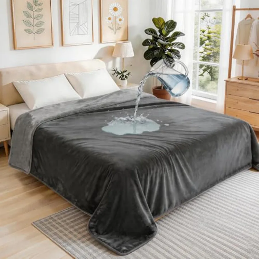 Waterproof Dog Blanket for Bed: Large Pet Blankets of Reversible Soft Flannel for Bed Intimacy Couch Sofa - Washable Cat Covers
Waterproof Dog Blanket for Bed: Large Pet Blankets of Reversible Soft Flannel for Bed Intimacy Couch Sofa - Washable Cat Covers