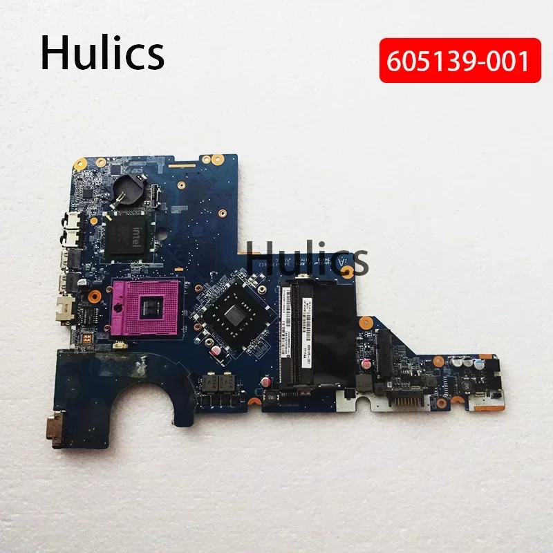 Hulics Used For HP CQ62 G62 CQ62-410US CQ62-411NR G72-227WM 605139-001 Laptop Motherboard DA0AX3MB6C2 GL40
Hulics Used For HP CQ62 G62 CQ62-410US CQ62-411NR G72-227WM 605139-001 Laptop Motherboard DA0AX3MB6C2 GL40