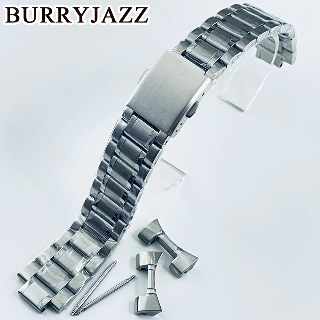 GS Silver 22mm Width 904L Stainless Steel Folding Safety Bracelet Buckle Wristband For Baihualin Modified Diving Watch Case
GS Silver 22mm Width 904L Stainless Steel Folding Safety Bracelet Buckle Wristband For Baihualin Modified Diving Watch Case