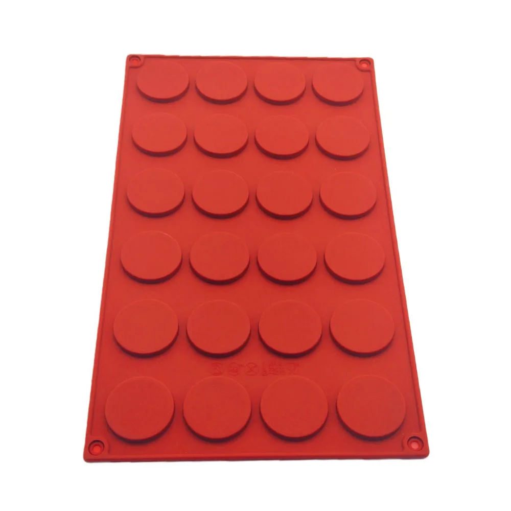 New Arrival 24 Hole Round Shape Silicone Chocolate Mold Gold Coin Shape Chocolate Cake Decoration Mold Candle Handmade Soap Mold
New Arrival 24 Hole Round Shape Silicone Chocolate Mold Gold Coin Shape Chocolate Cake Decoration Mold Candle Handmade Soap Mold