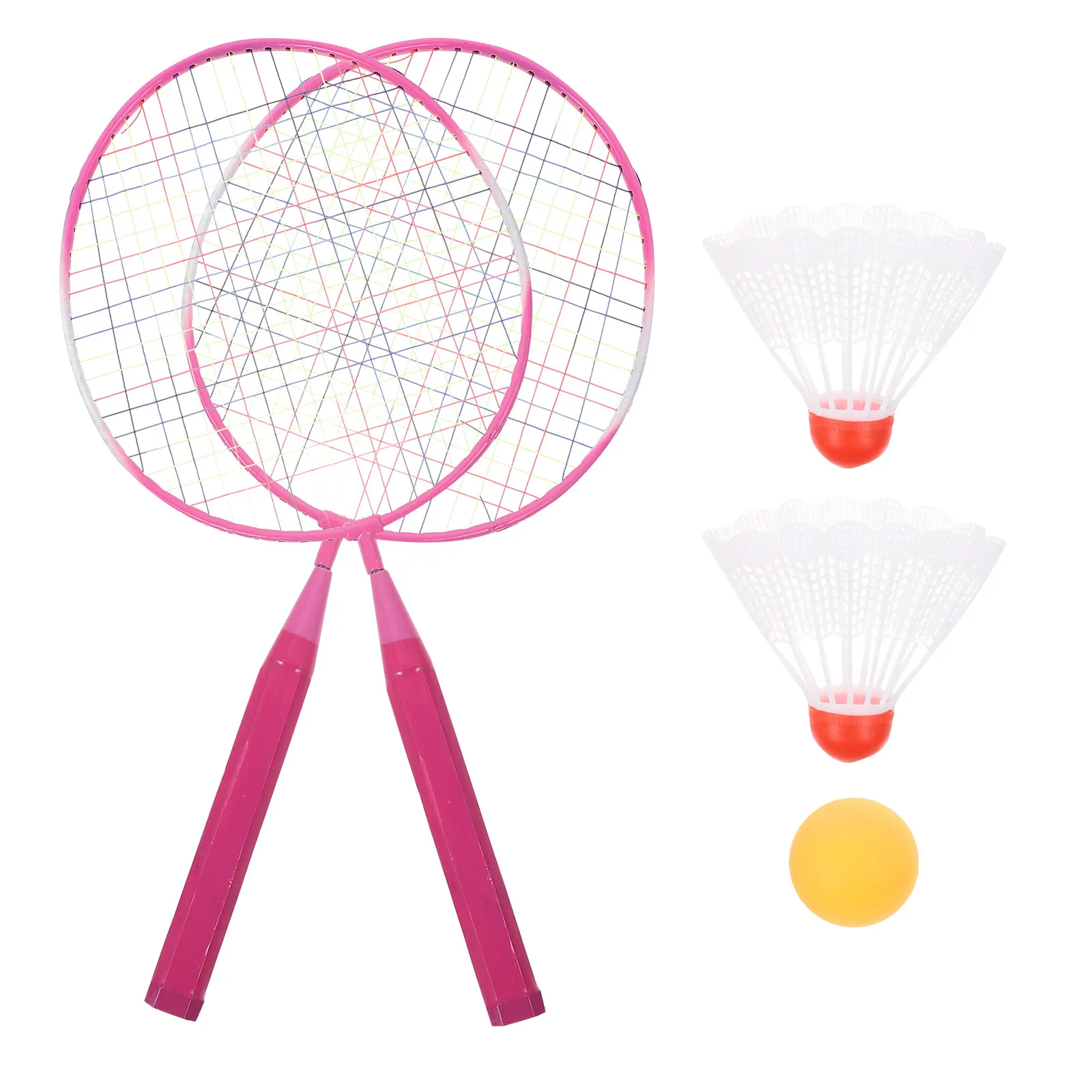 1Set Badminton Racket Colored Comfortable Handle Kids Beginner Outdoor Sports Leisure Fun Set Suitable Age
1Set Badminton Racket Colored Comfortable Handle Kids Beginner Outdoor Sports Leisure Fun Set Suitable Age