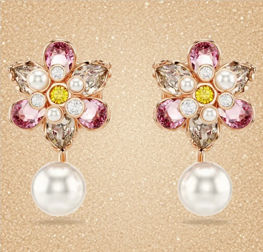 2025 China Limited Edition 925 Pure Silver Flower Earrings with Sweet and Fashionable Jewery New Year Accessories for Girls
2025 China Limited Edition 925 Pure Silver Flower Earrings with Sweet and Fashionable Jewery New Year Accessories for Girls