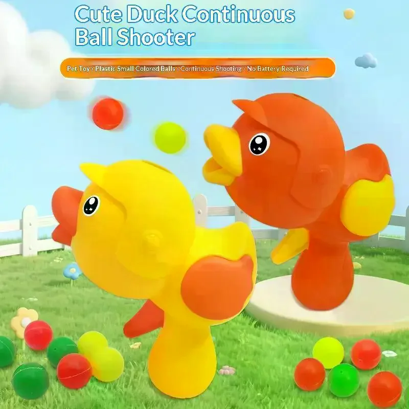 Cartoon Duck Ball Launcher Toy Interactive Pet Dog Cat Chaser Toy No Battery Required Kids Outdoor Game Toys
Cartoon Duck Ball Launcher Toy Interactive Pet Dog Cat Chaser Toy No Battery Required Kids Outdoor Game Toys