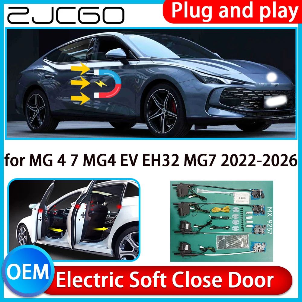 ZJCGO for MG 4 7 MG4 EV EH32 MG7 2022-2026 Auto Pull Car Soft Close Kit Door Power Latch Electric Door Catch Soft Closing Assist
ZJCGO for MG 4 7 MG4 EV EH32 MG7 2022-2026 Auto Pull Car Soft Close Kit Door Power Latch Electric Door Catch Soft Closing Assist