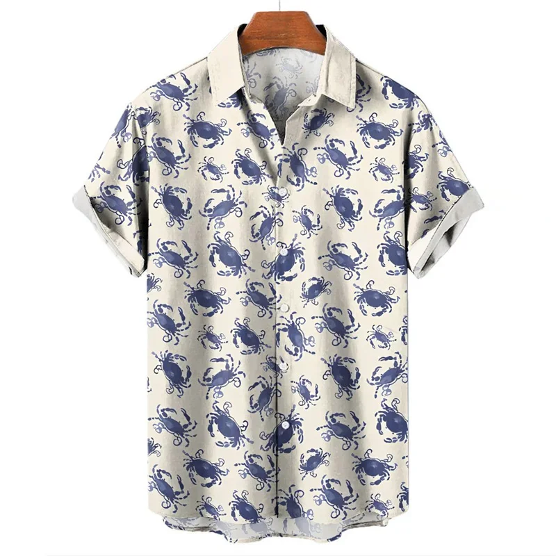 Hawaiian Lobster 3D Printed Men's Shirt Fashionable Short Sleeved Shirt Large Summer Casual Beach Vacation Button Up Shirt
Hawaiian Lobster 3D Printed Men's Shirt Fashionable Short Sleeved Shirt Large Summer Casual Beach Vacation Button Up Shirt