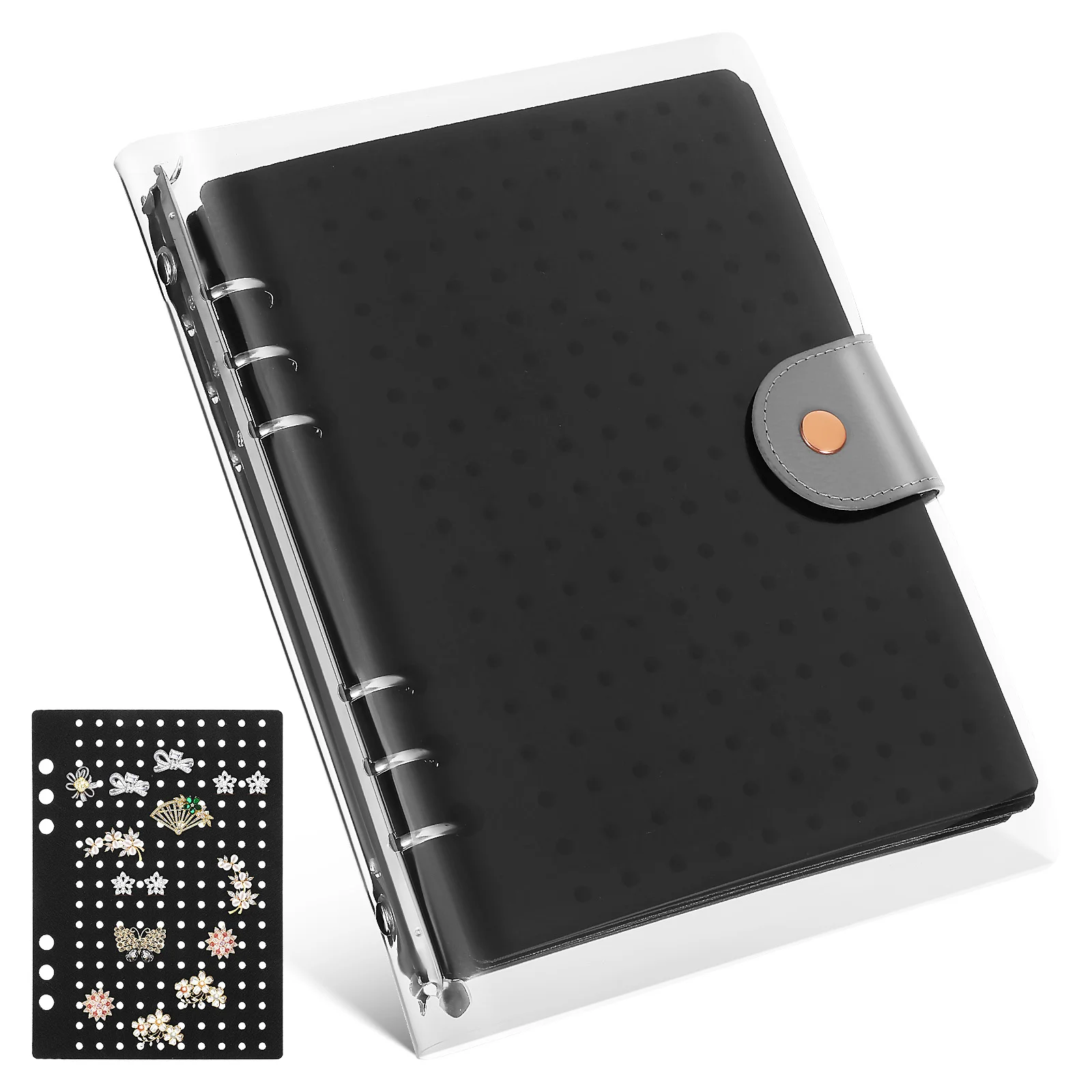 Brooch Storage Book Pin Collector Binder Charms Holder Organizer Display Trading Card
Brooch Storage Book Pin Collector Binder Charms Holder Organizer Display Trading Card