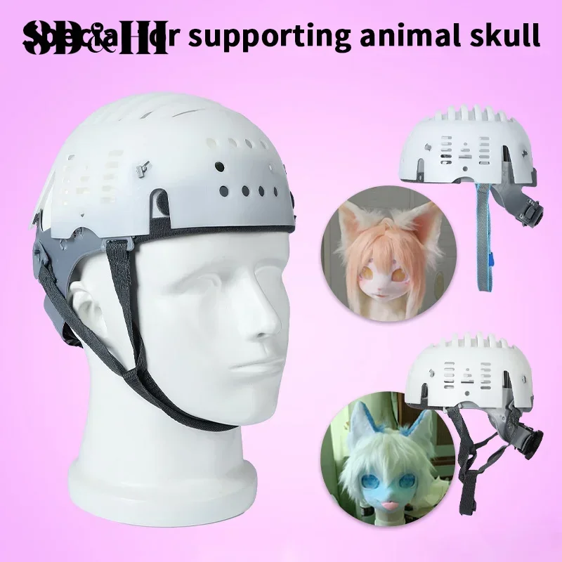 Furry Costume Fursuit Kigurumi Skull Headwear Breathable Anti-collision Helmet Protective Shell Adjustable Comfortable
Furry Costume Fursuit Kigurumi Skull Headwear Breathable Anti-collision Helmet Protective Shell Adjustable Comfortable