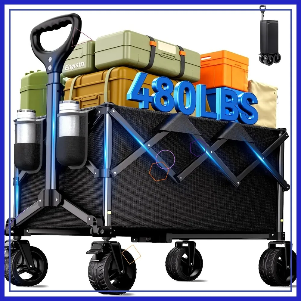 Сверхмощная складная тележка-тележка с универсальными колесами, подстаканники для кемпинга, пляжа, покупок
Сверхмощная складная тележка-тележка с универсальными колесами, подстаканники для кемпинга, пляжа, покупок